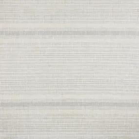 100% French Flax Linen Variegated Stripe Swatch