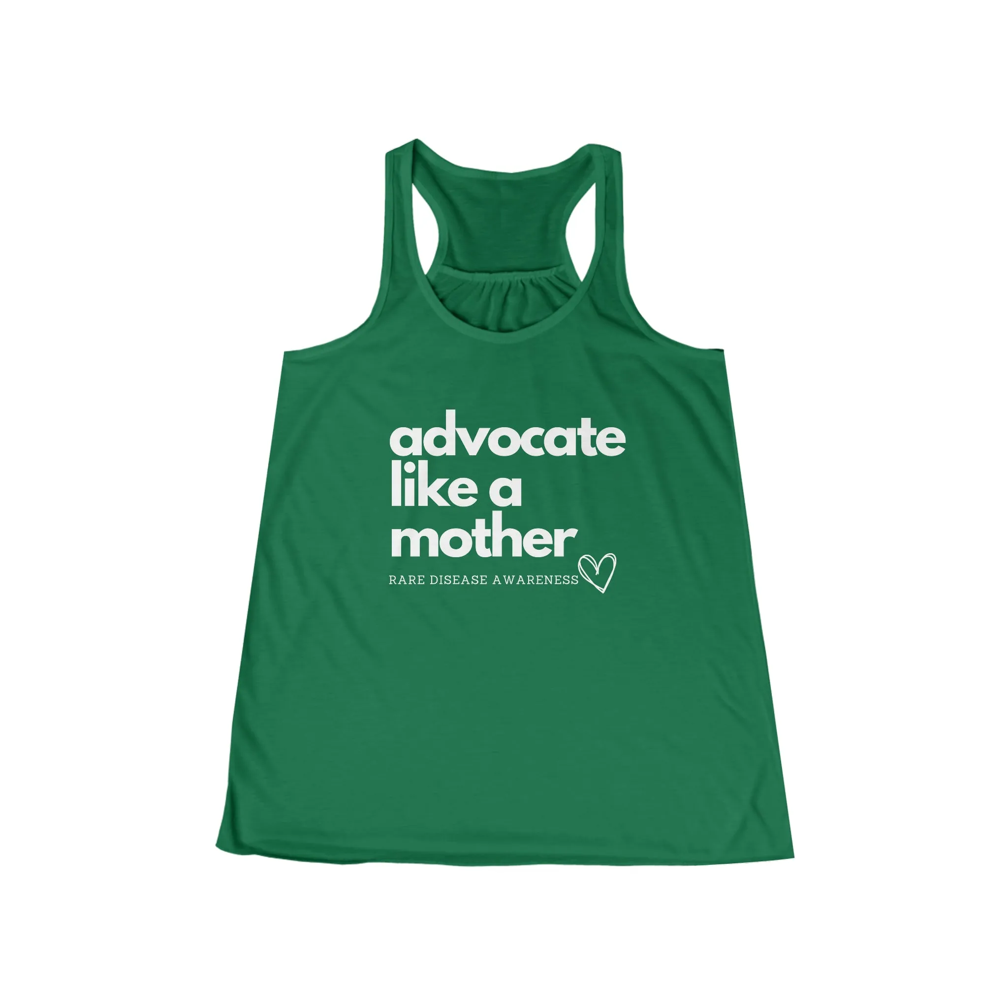 Advocate Like a Mother, Women's Flowy Racerback Tank