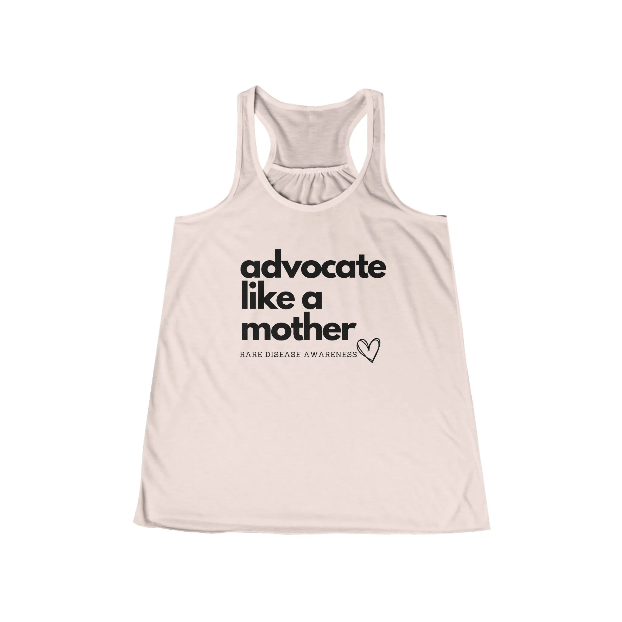 Advocate Like a Mother, Women's Flowy Racerback Tank
