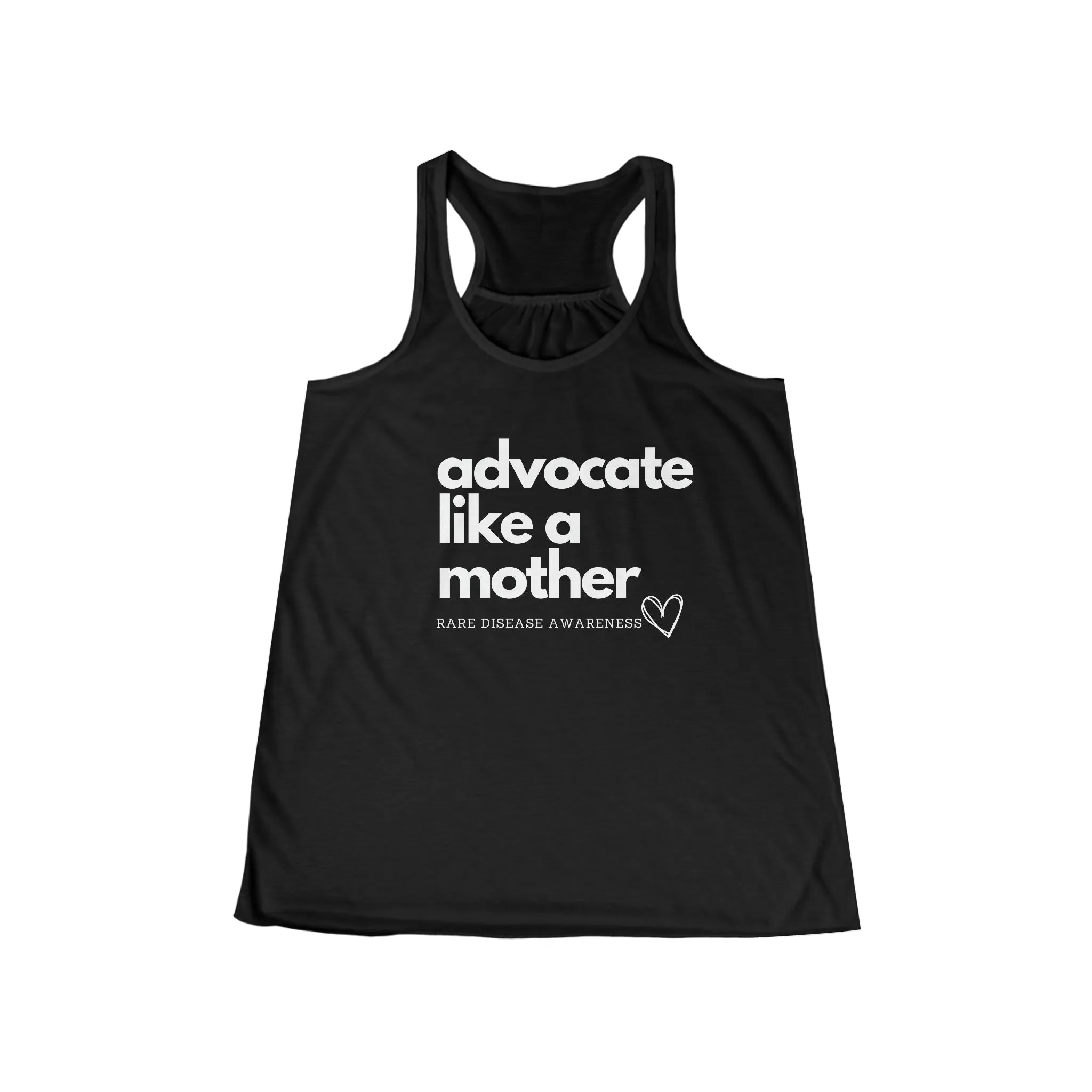 Advocate Like a Mother, Women's Flowy Racerback Tank