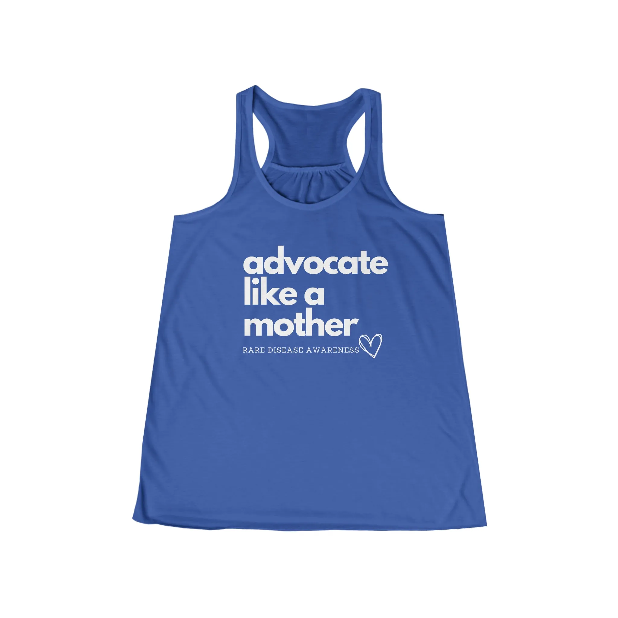 Advocate Like a Mother, Women's Flowy Racerback Tank