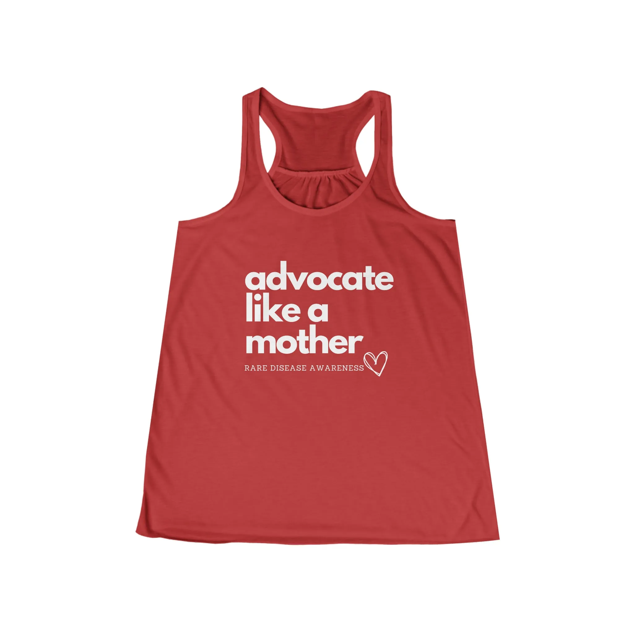 Advocate Like a Mother, Women's Flowy Racerback Tank