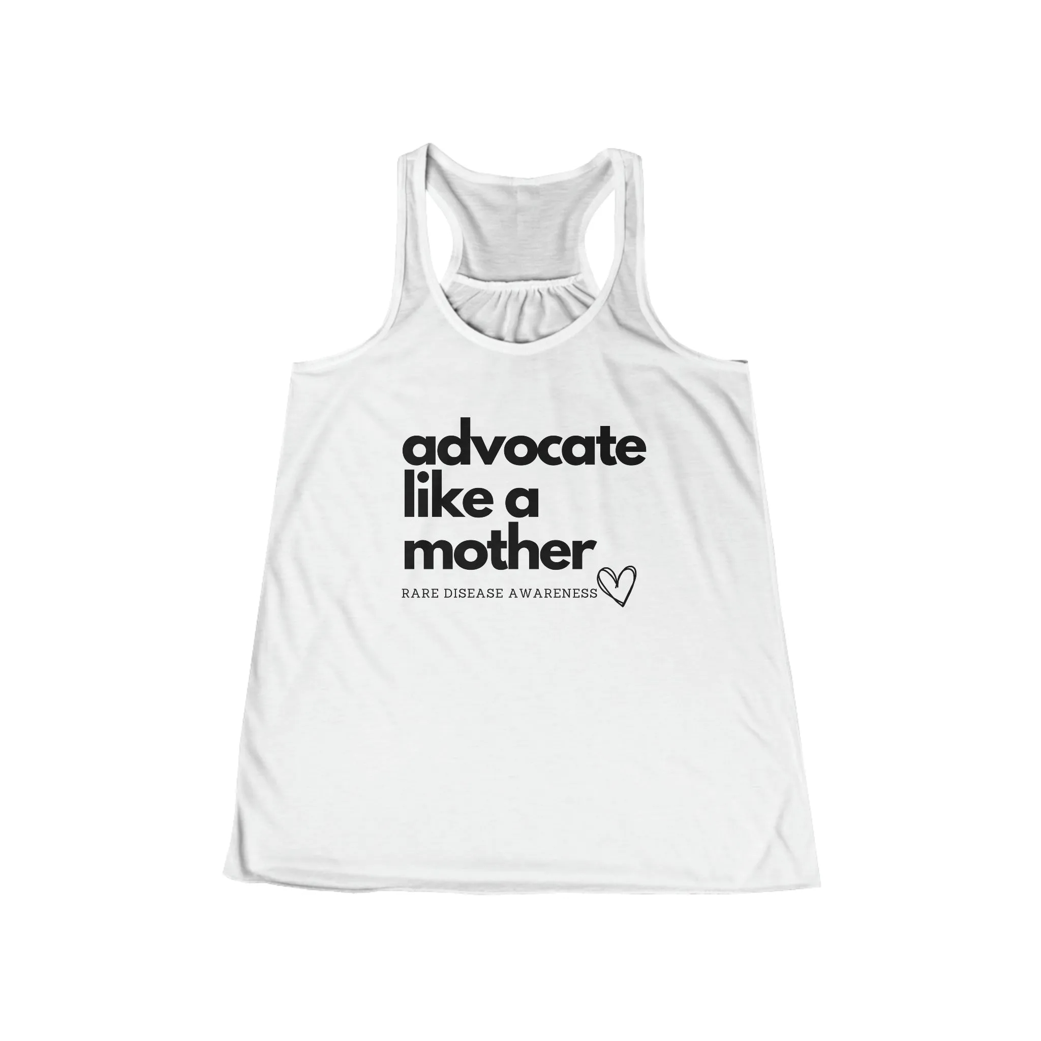 Advocate Like a Mother, Women's Flowy Racerback Tank