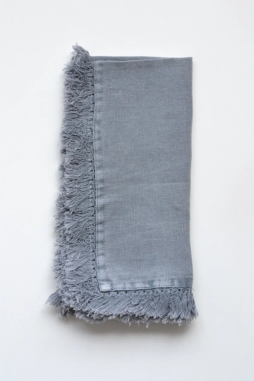 Artisan Ocean Grey Napkins Set of 4
