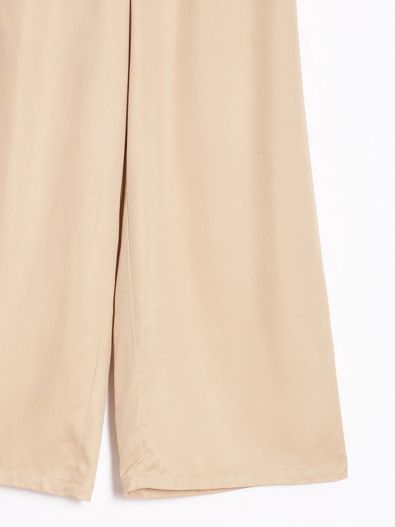 Beige Palazzo Pant