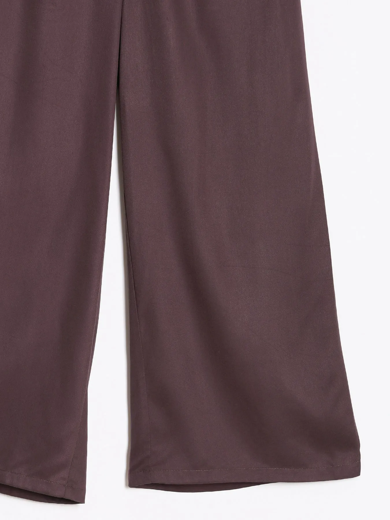Brinjal Palazzo Pant