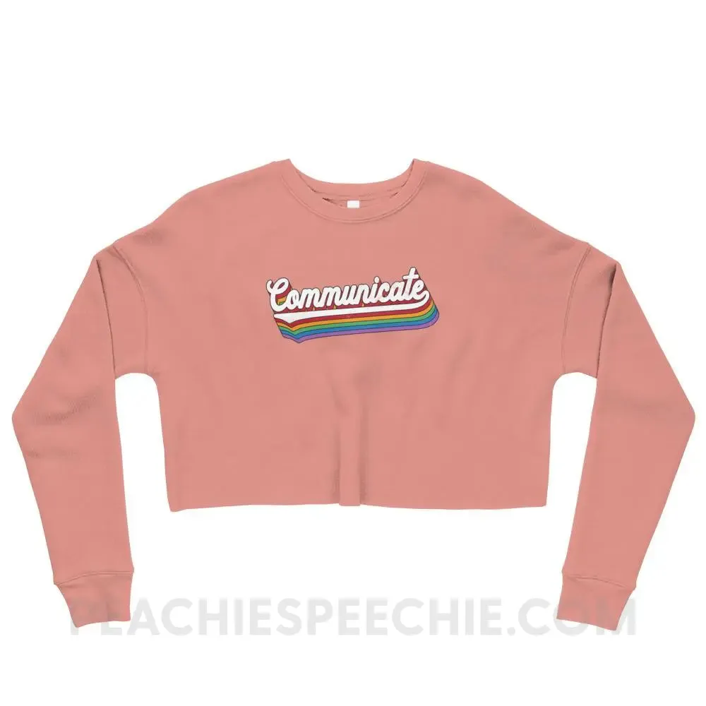 Communicate Soft Crop Sweatshirt