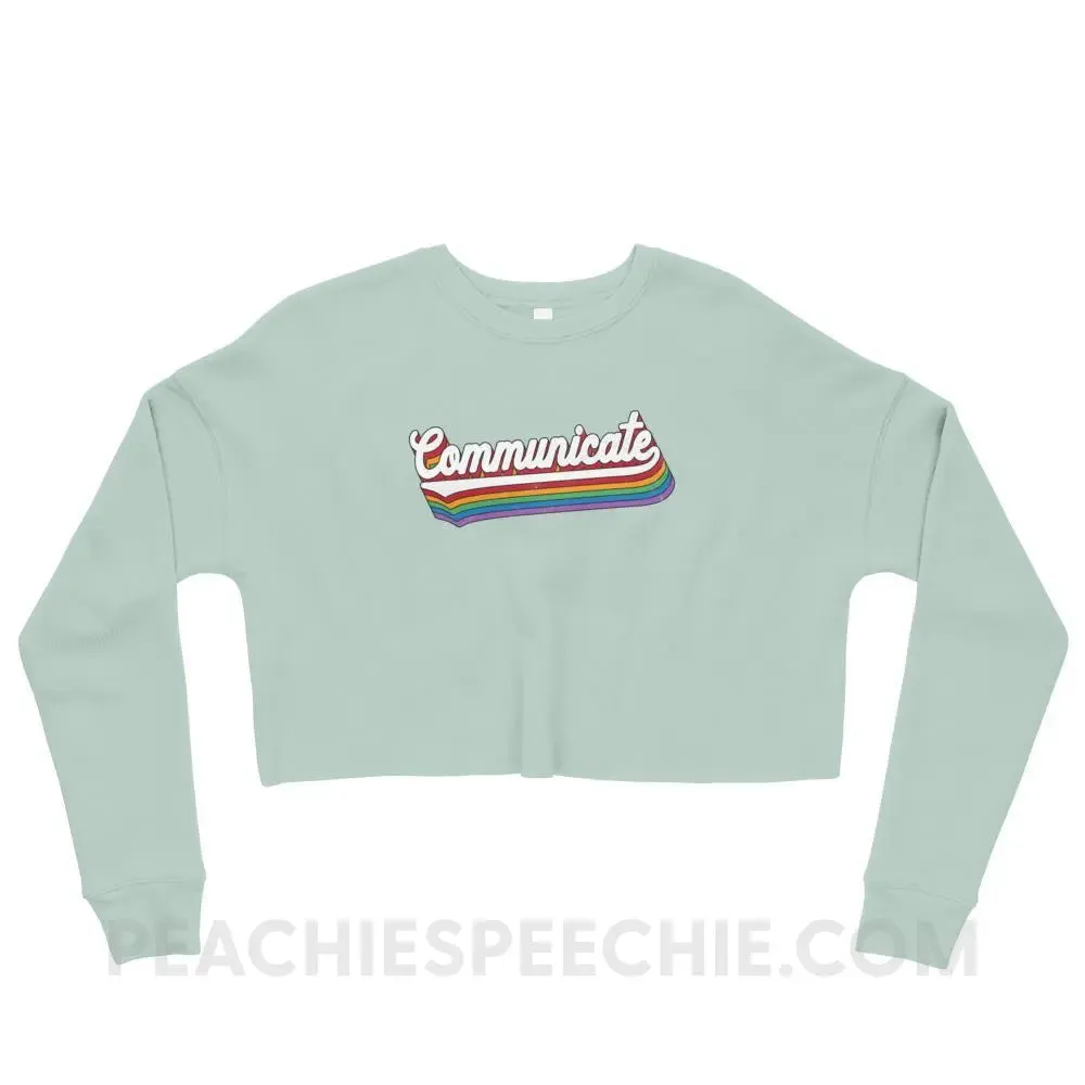 Communicate Soft Crop Sweatshirt
