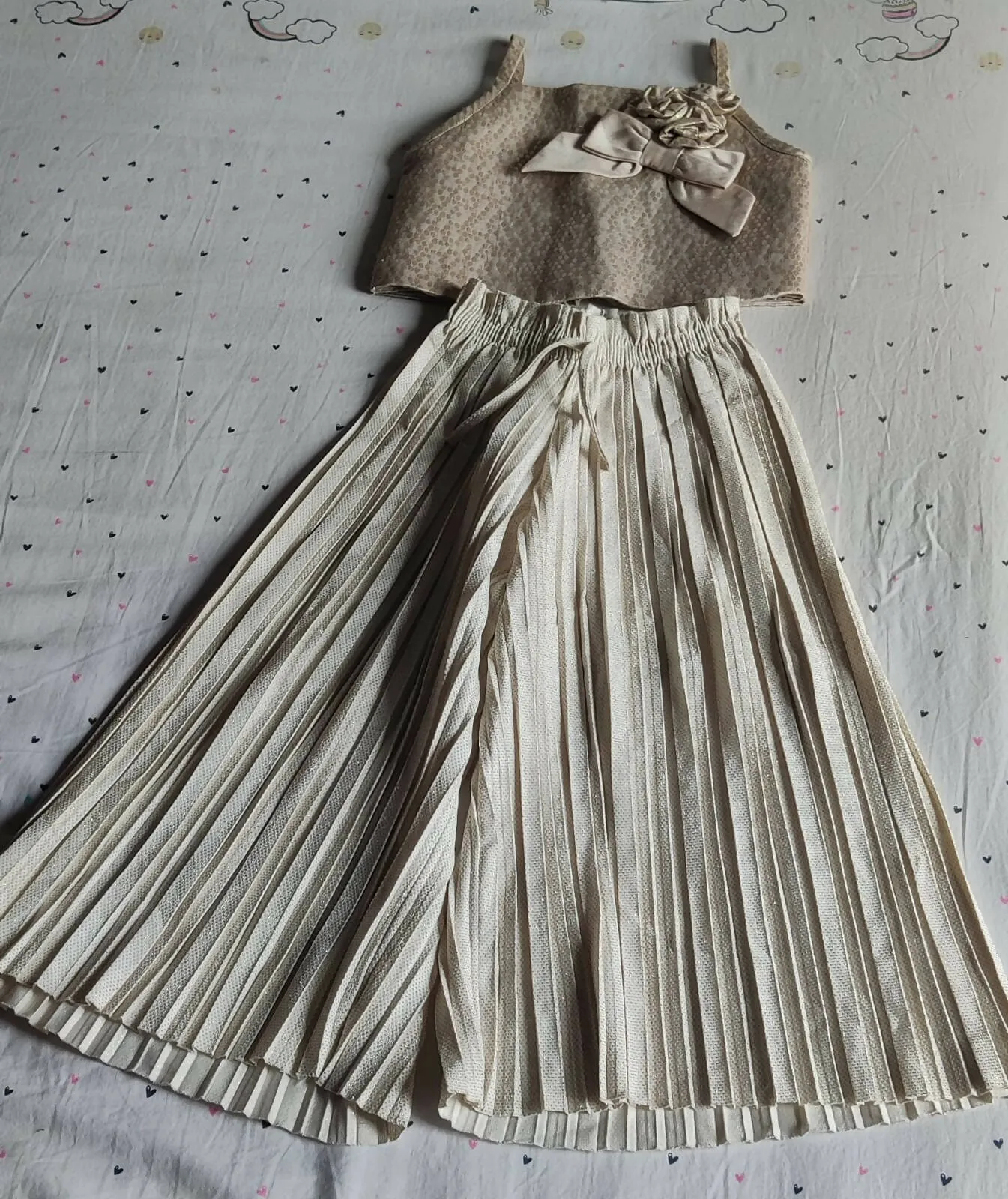 Crop Top with Plazzo for Baby Girl