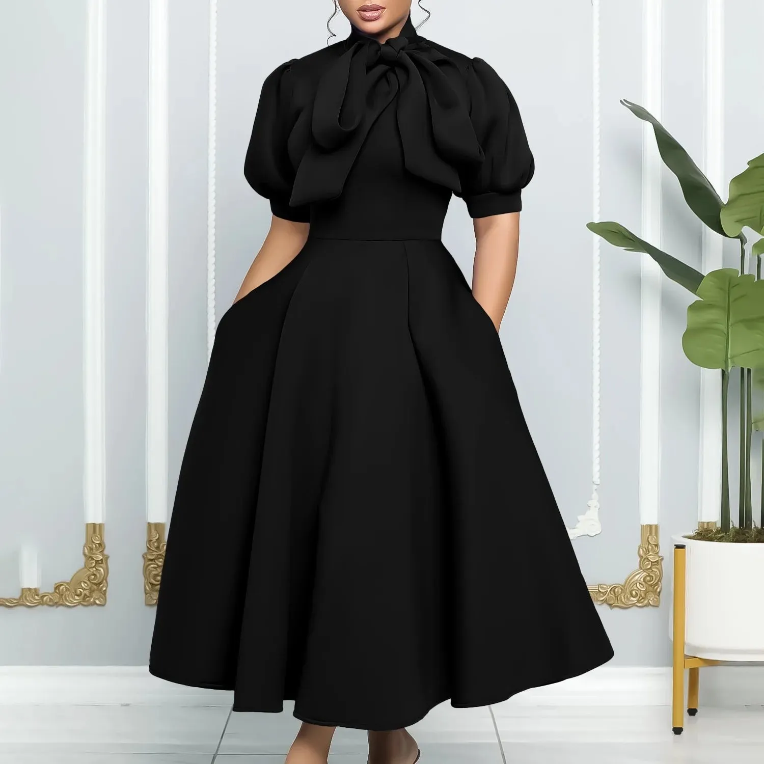 EM Bow Elegant Party Dresses
