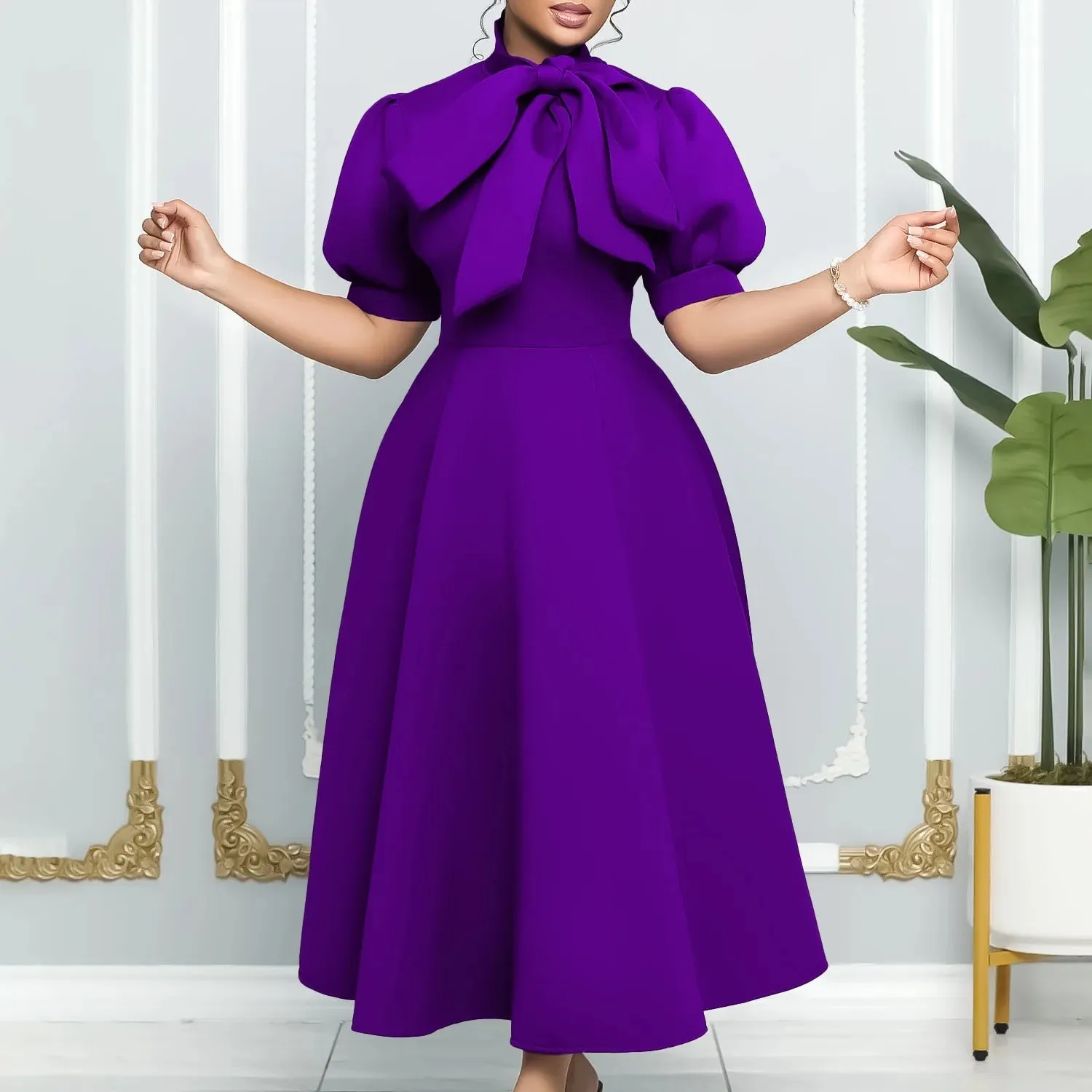 EM Bow Elegant Party Dresses