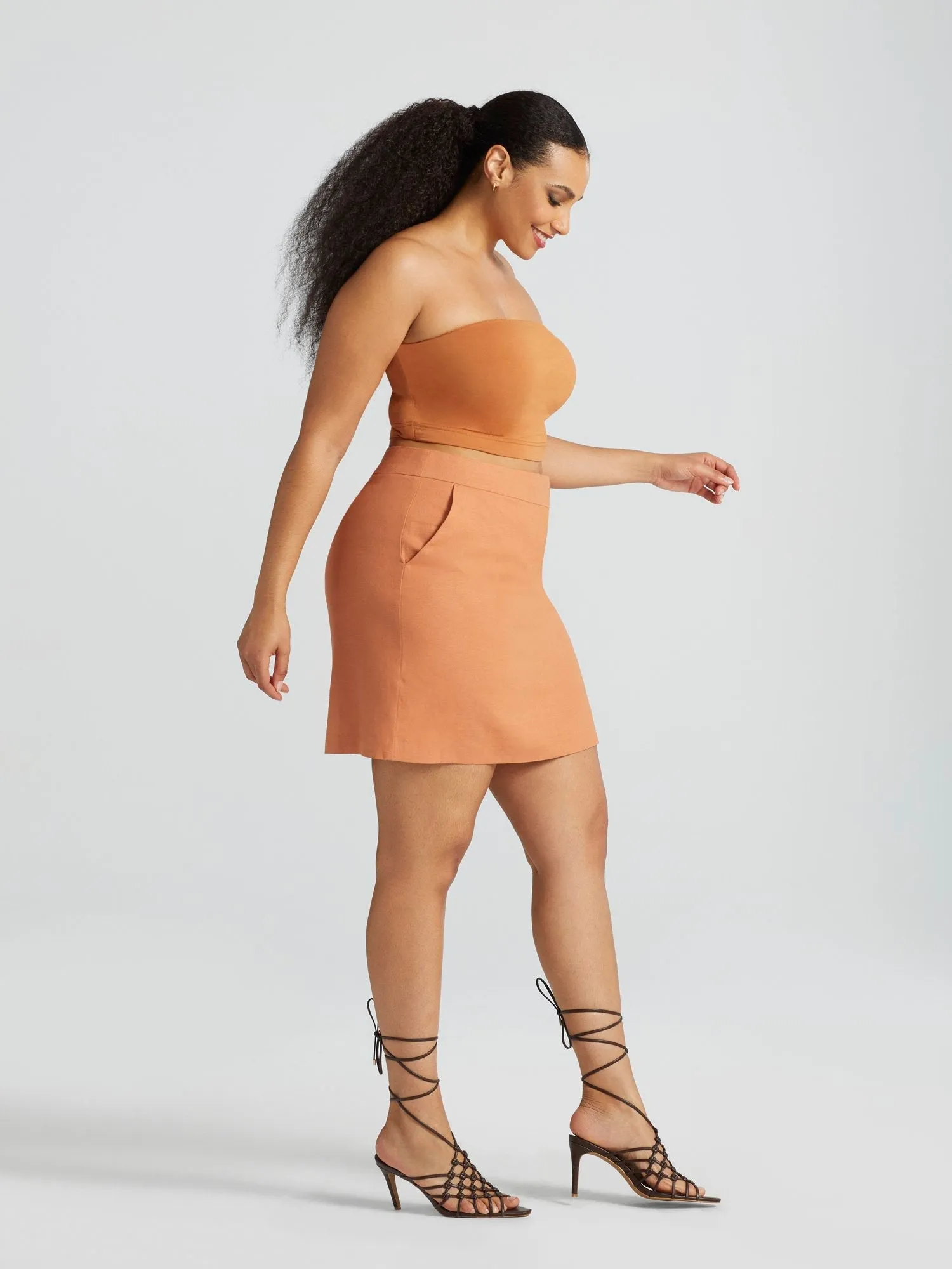Fashion To Figure - Ottavia Tailored Mini Skirt