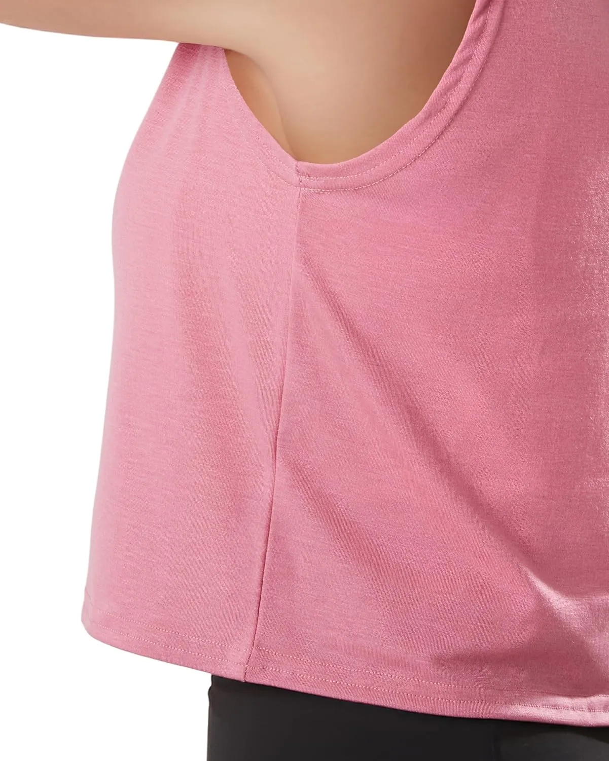 GIVON Womens Actvicewear Sleeveless Hoodie Crop Tank Tops Workout Sweatshirt