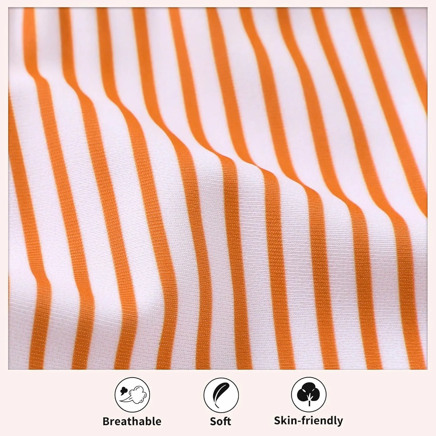 HAPPYMA Baby Swimsuit Toddler Girl Bathing Suit Summer Stripe Bikini Set Beach Two Piece Swim Wear