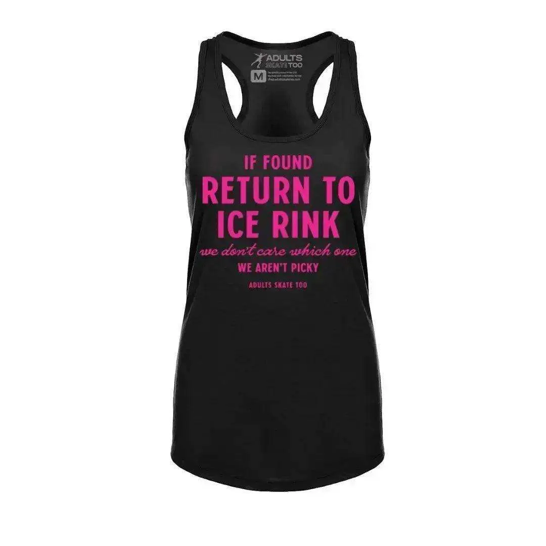 If Found Racerback Tank
