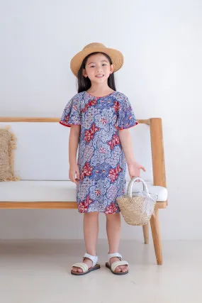 [IMPERFECT] Little Nara Dress - Blue Island