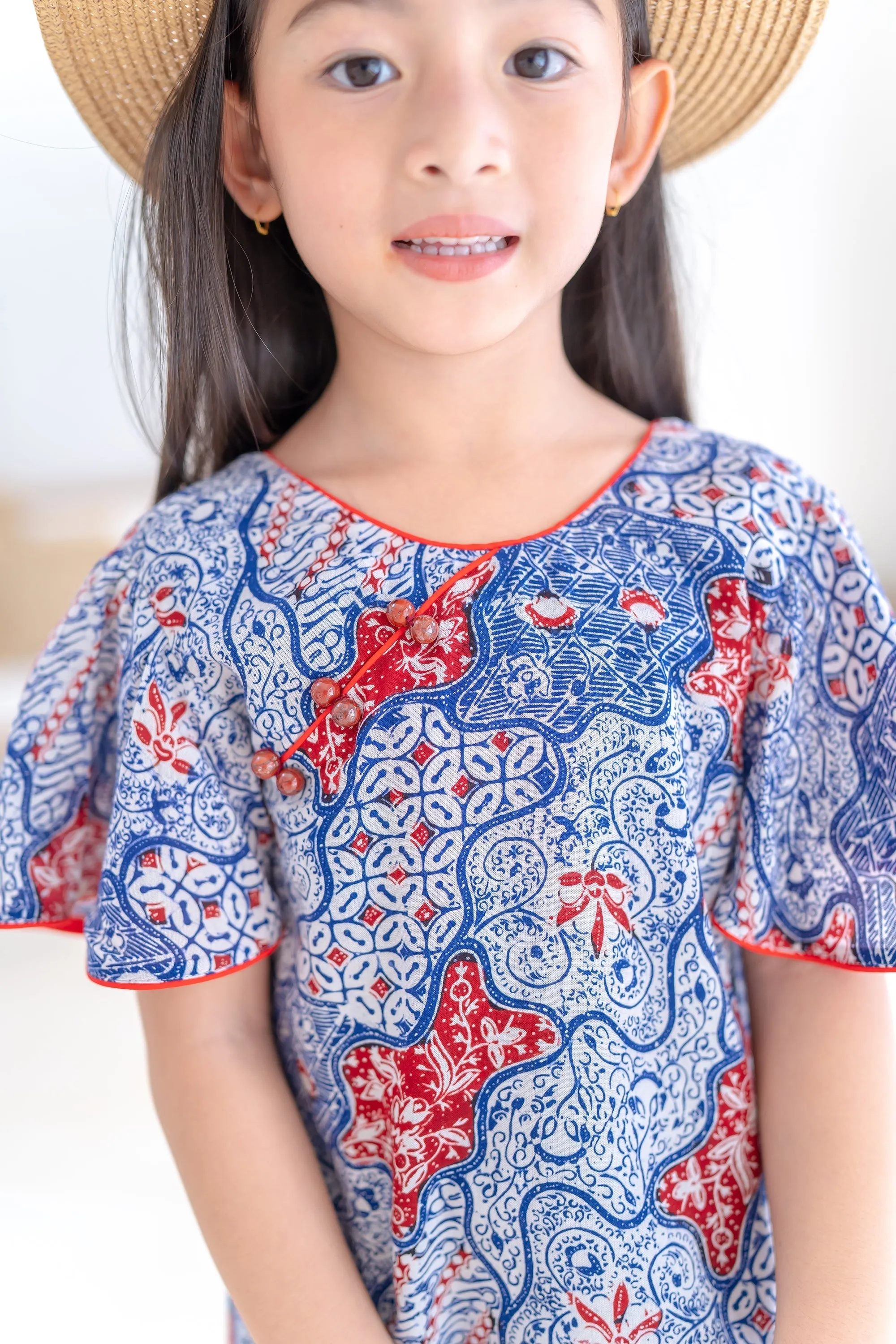 [IMPERFECT] Little Nara Dress - Blue Island