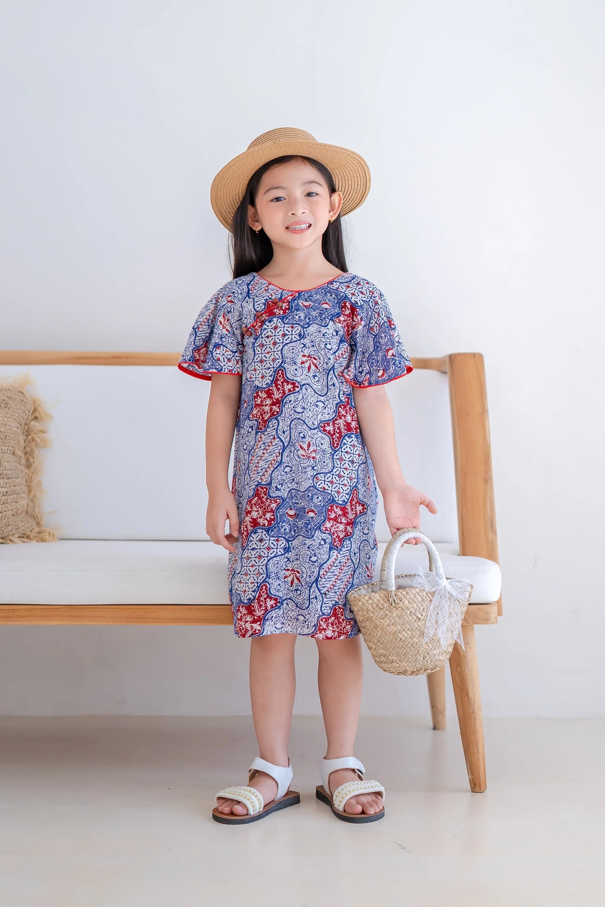 [IMPERFECT] Little Nara Dress - Blue Island