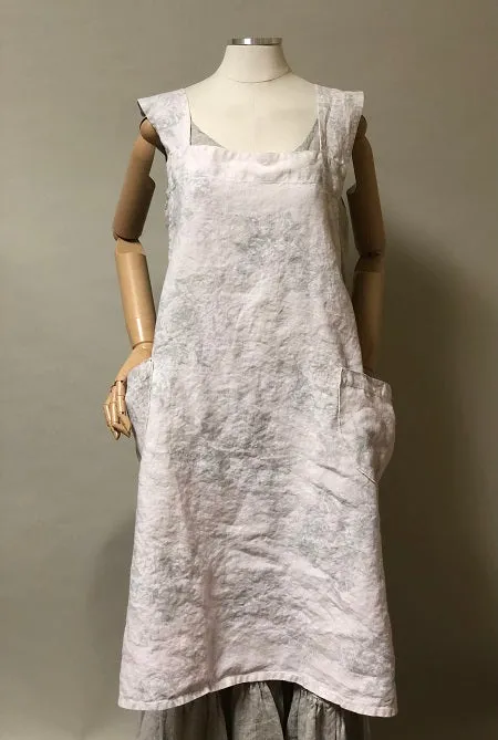 Liza Apron Shabby Chic Linen