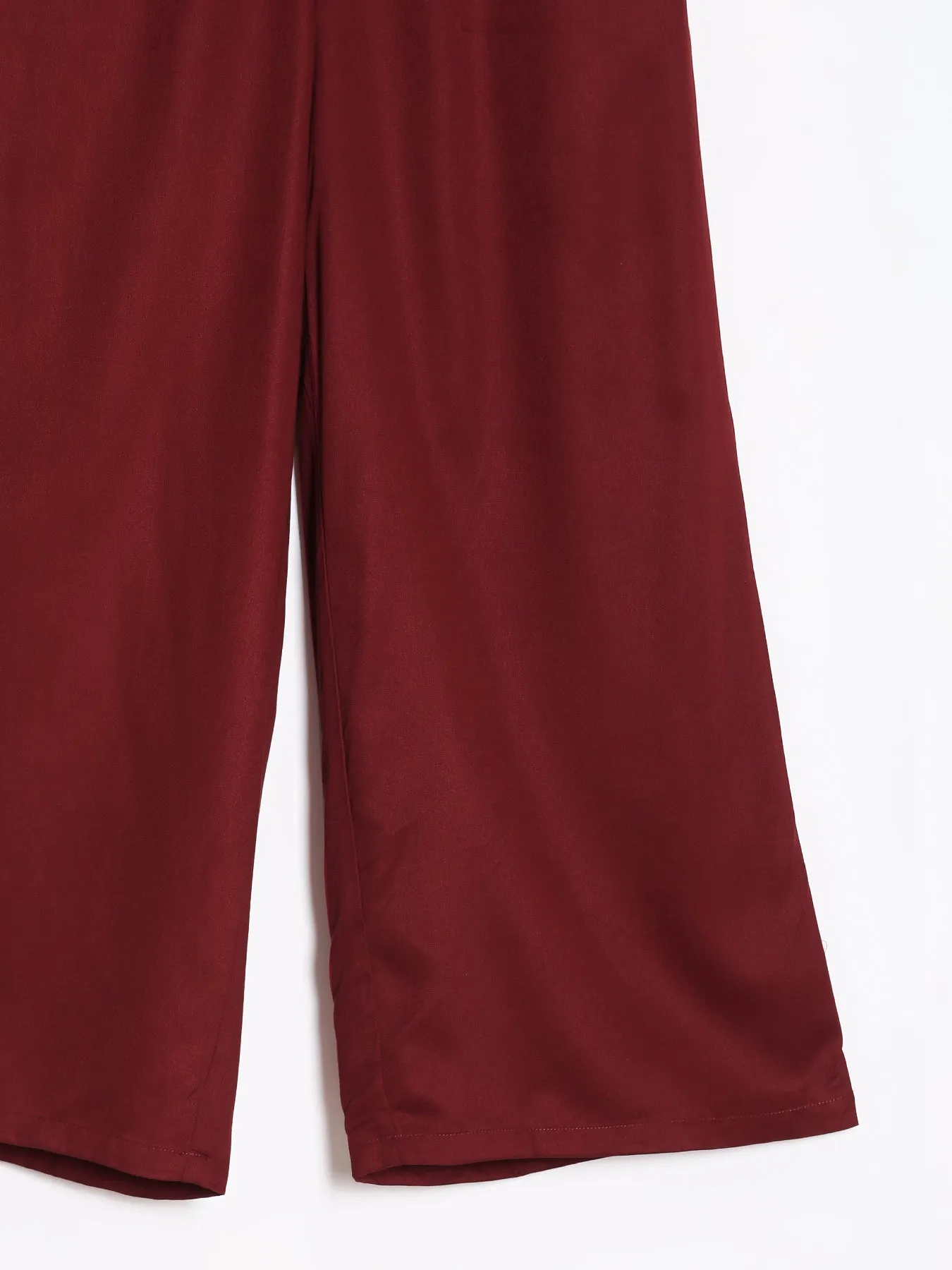 Maroon Palazzo Pant