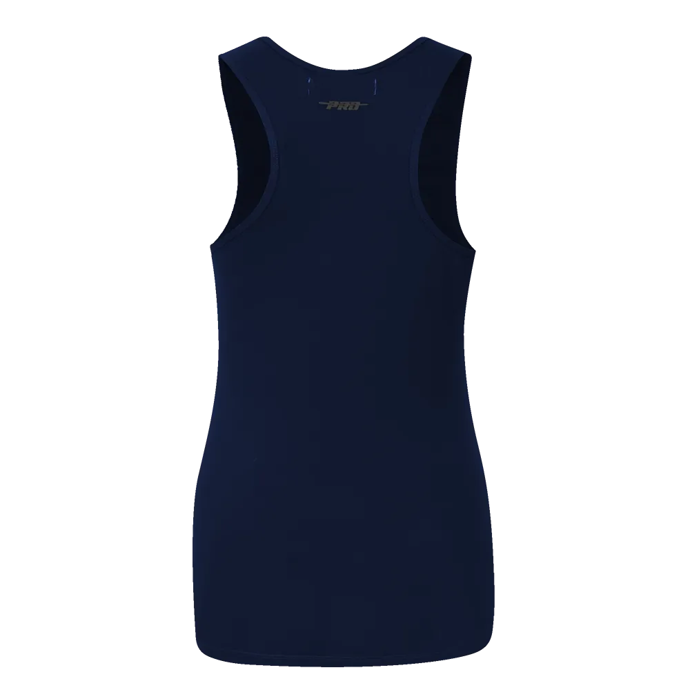 MLB HOUSTON ASTROS CLASSIC WOMEN'S RELAXED FIT RACERBACK (MIDNIGHT NAVY)