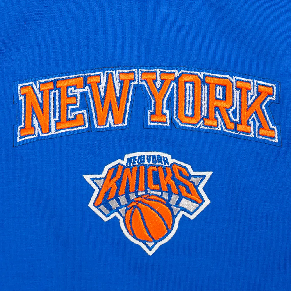 NBA NEW YORK KNICKS CLASSIC WOMEN'S RELAXED FIT RACERBACK (ROYAL BLUE)