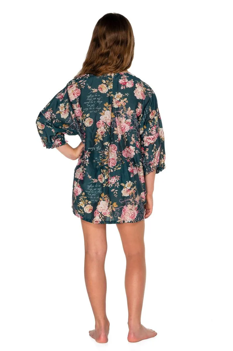 Olga Valentine Girls Passionate Coverup Kimono FINAL SALE
