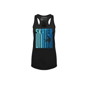 Ombré Skater Racerback Tank - XS, S