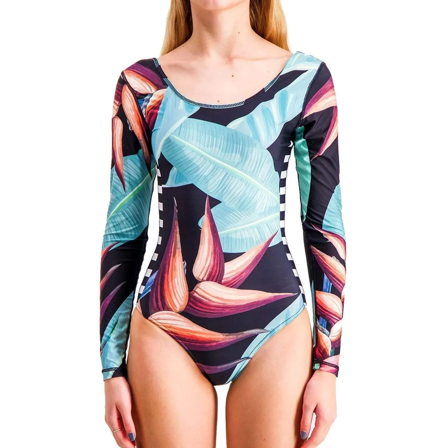 One-piece swimsuit - Spiritgirl Birds of Paradise