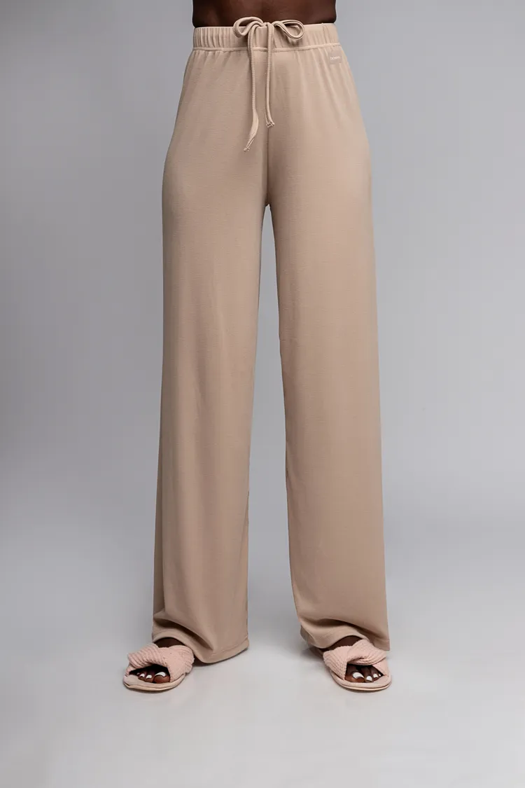 PLUSH PALAZZO PANTS