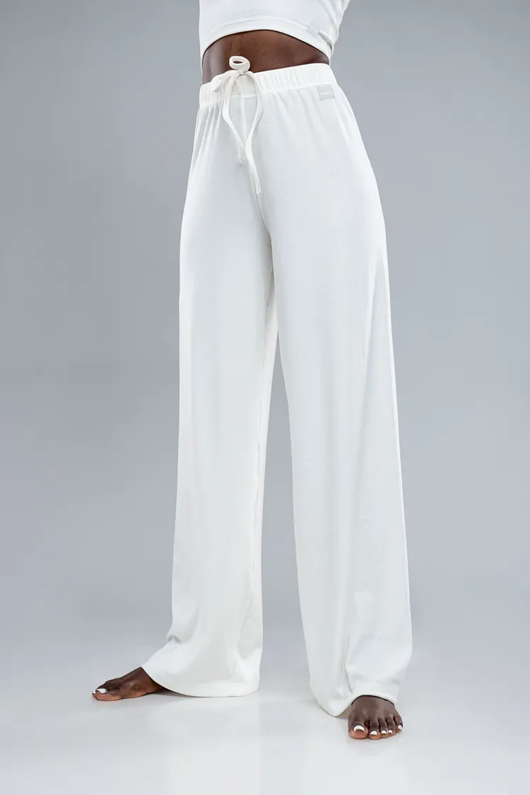 PLUSH PALAZZO PANTS