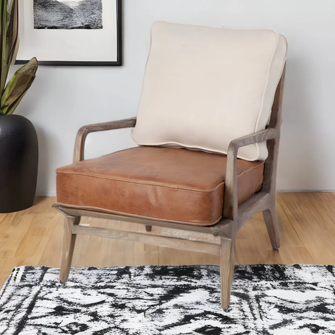 Rustic Boho Accent Chair