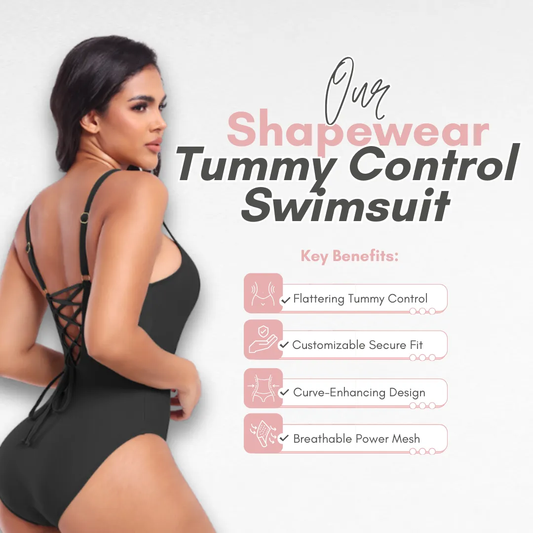 Sculpting Shapewear Tummy Control Swimsuit