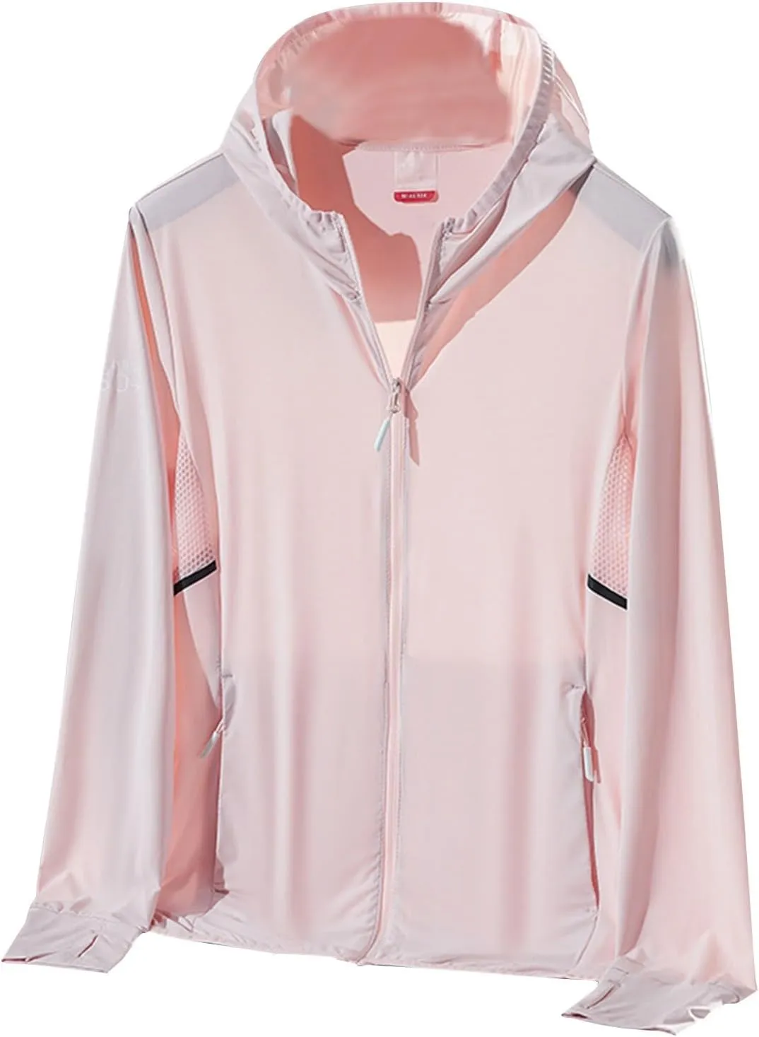 UPF 50  Sun Protection Hoodie Jacket For Women Summer Lightweight Long Sleeve Hiking Outdoor Sun Shirt With Pocket