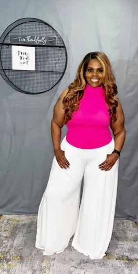 White Palazzo Pants