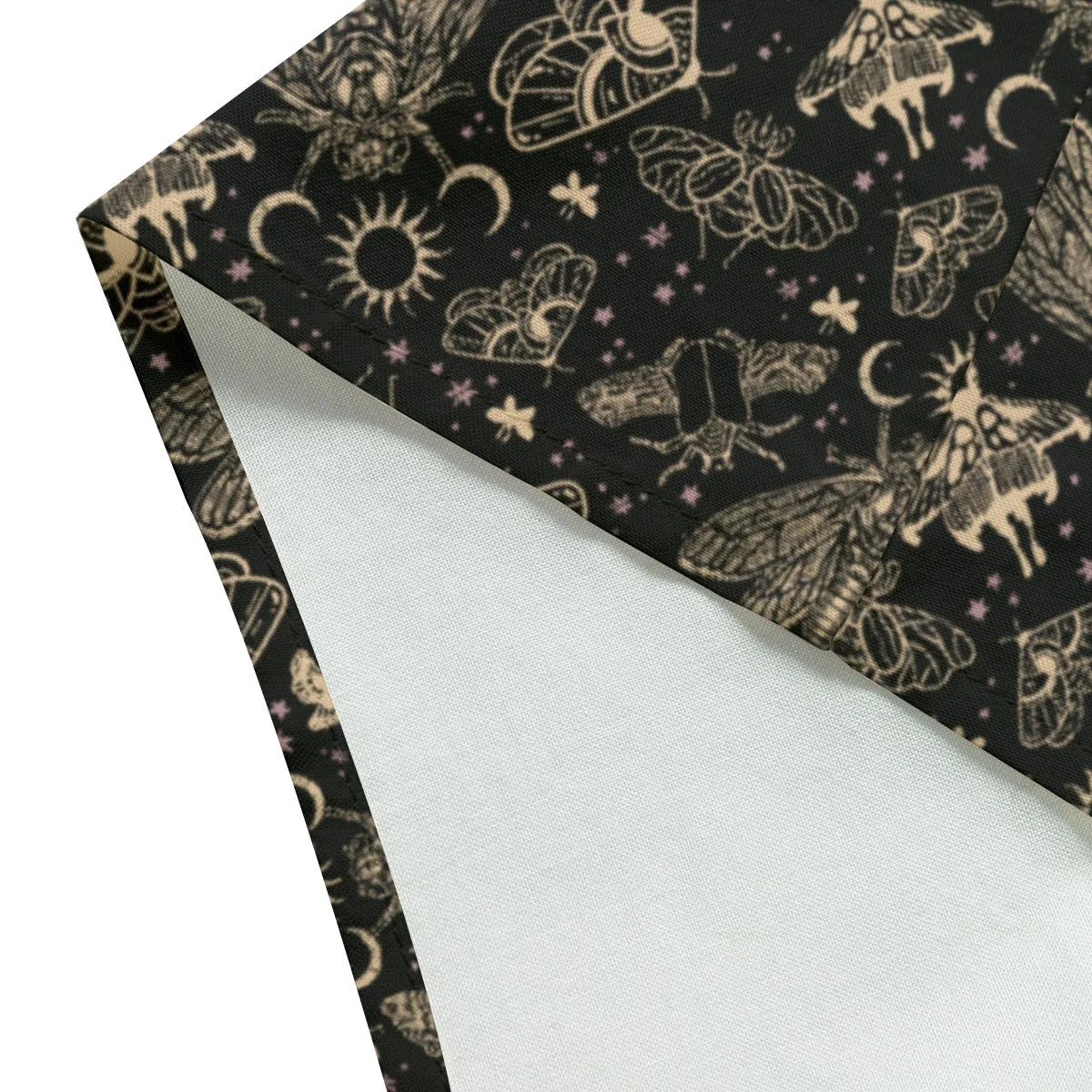 Witchy Cicada Halter Dress - Rayon
