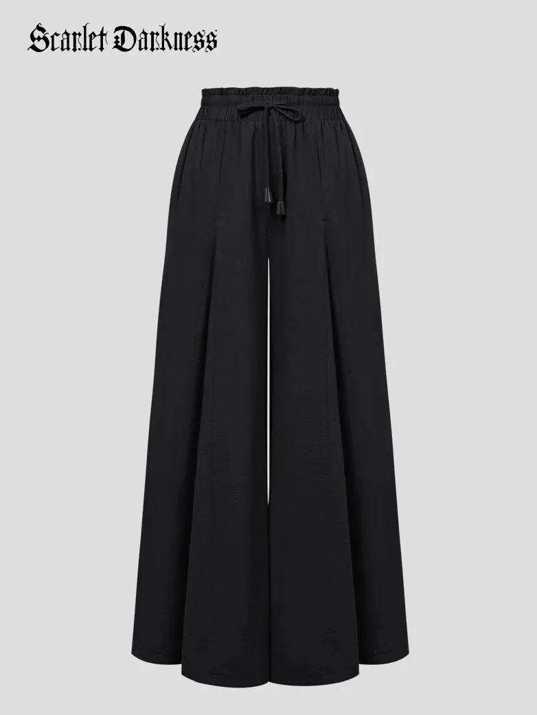 Women Cotton Palazzo Pants with Pocket