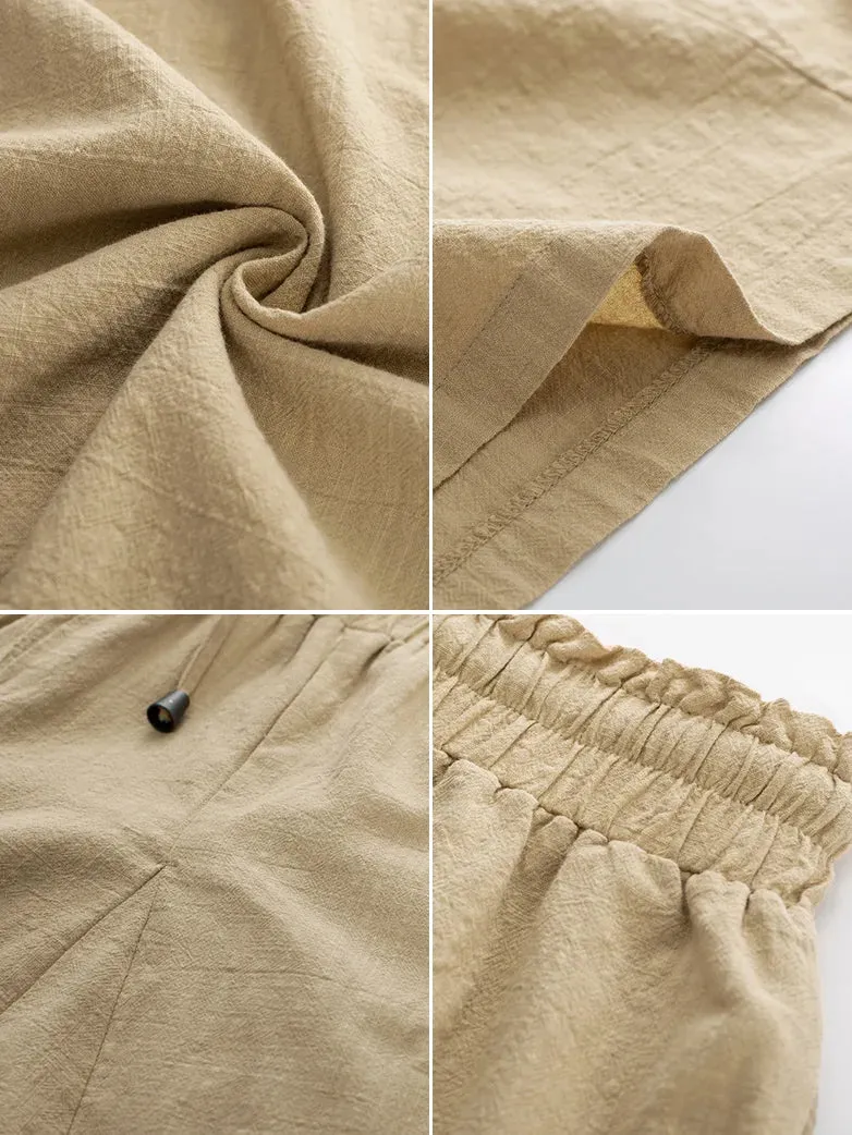 Women Cotton Palazzo Pants with Pocket