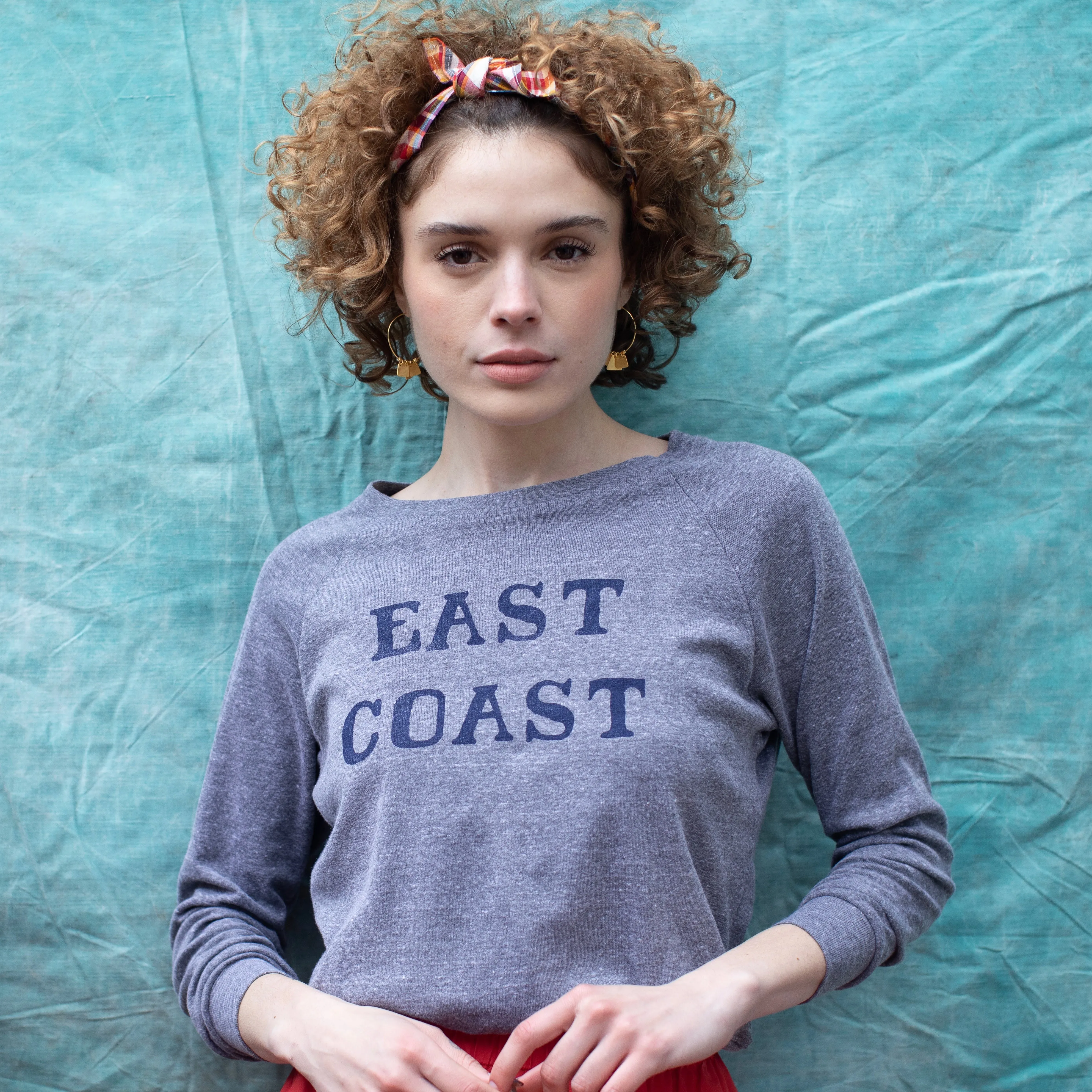 Women's East Coast Lightweight Sweatshirt, Vintage Grey